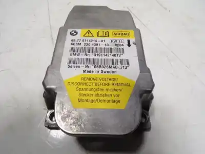 Second-hand car spare part airbag control unit for bmw serie m6 coupe (e63) basis oem iam references 65779172018