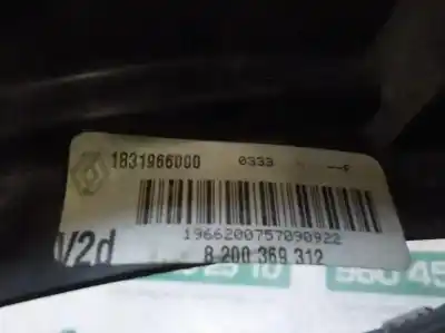 Second-hand car spare part air channel for renault twingo dynamique oem iam references   