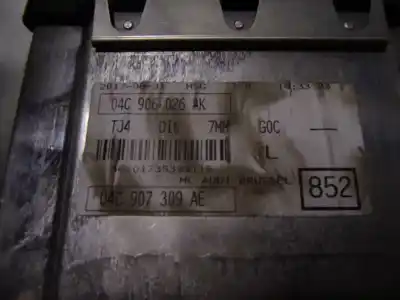 Автозапчасти б/у блок управления двигателем за audi a1 (8xk) 1.0 tfsi ссылки oem iam 04c906026ak  04c907309ae