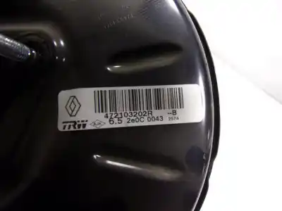 Second-hand car spare part brake servo for renault captur i (j5_, h5_) 0.9 tce 90 oem iam references 472109056r  472103202r
