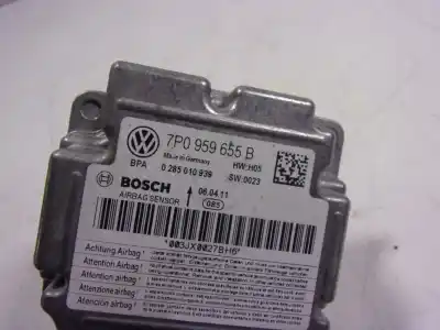 Автозапчастина б/у блок управління подушками безпеки для volkswagen touareg (7p5) 3.0 v6 tdi dpf посилання на oem iam 7p0959655b02k  7p0959655b