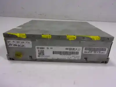 Second-hand car spare part audio system / radio cd for volkswagen touareg (7p5) 3.0 v6 tdi dpf oem iam references 4g0035061a