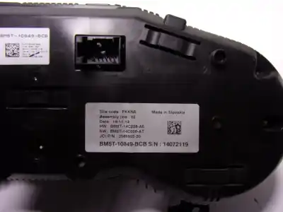 Second-hand car spare part dashboard for ford c-max ii (dxa/cb7, dxa/ceu) 1.6 tdci oem iam references 5580301  bm5t10849