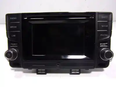 İkinci el araba yedek parçası ses sistemi / radyo cd için volkswagen polo v (6r1, 6c1) 1.2 tsi oem iam referansları 6c0035869d  6c0035869d