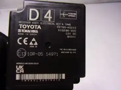 Автозапчасти б/у электронный модуль за toyota yaris cross 1.5 vvti 16 v 55 kw ссылки oem iam   897b0k0012