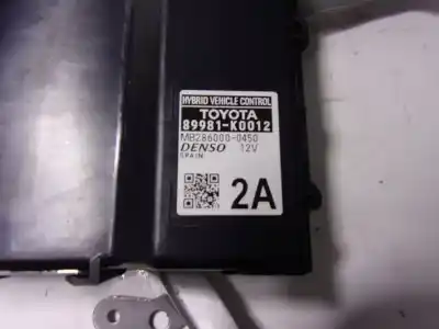 Автозапчасти б/у электронный модуль за toyota yaris cross 1.5 vvti 16 v 55 kw ссылки oem iam   89981k0012