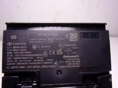 Second-hand car spare part electronic module for toyota corolla hybrid oem iam references 8674002270  8674002270