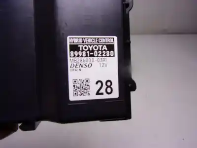 Second-hand car spare part electronic module for toyota corolla hybrid oem iam references 8998102280  8998102280