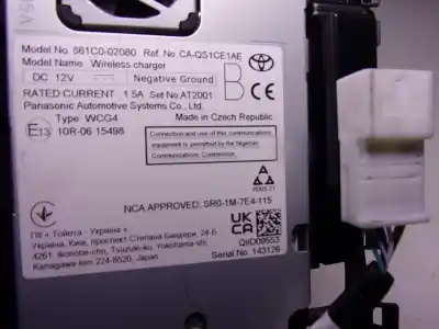 Second-hand car spare part electronic module for toyota corolla hybrid oem iam references 861c002080  861c002080