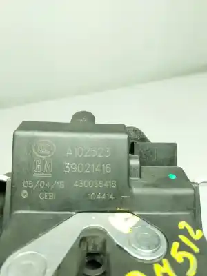 Автозапчастина б/у замок багажника / ворот для opel corsa d (s07) 1.4 (l08 l68) посилання на oem iam 39021416  a102523 / 39021416