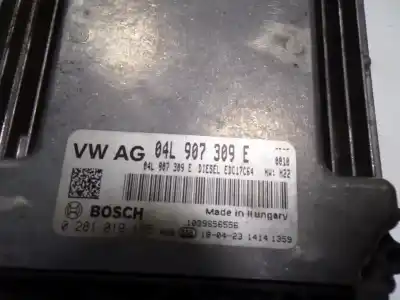 Автозапчастина б/у ебу контролер двигуна для seat toledo iv (kg3) 1.6 tdi посилання на oem iam 04l906021eg  04l907309e