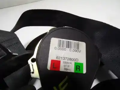 Автозапчастина б/у задній правий ремін безпеки для seat toledo iv (kg3) 1.6 tdi посилання на oem iam 5jh857447craa  621372800d