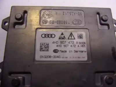 Автозапчастина б/у блок управління ксеноновими фарами для audi a8 (4h) 4.2 tdi quattro largo посилання на oem iam 4h0907472b  4h0907472a