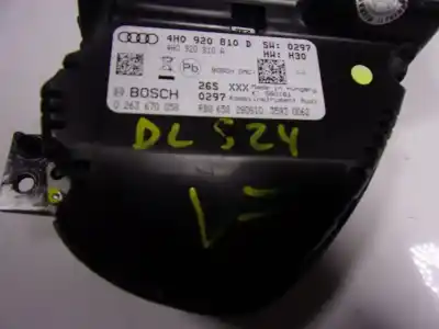 Автозапчастина б/у панель інструментів для audi a8 (4h) 4.2 tdi quattro largo посилання на oem iam 4h0920810dx  4h0920810d