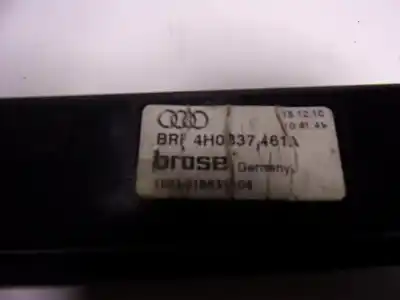 Автозапчастина б/у регулятор вікна передній лівий для audi a8 (4h) 4.2 tdi quattro largo посилання на oem iam 4h0837461a  4h0837461a