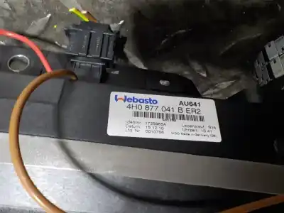 Автозапчастина б/у електричний дах для audi a8 (4h) 4.2 tdi quattro largo посилання на oem iam 4h0877049a 4h0877071c 4h0877041b
