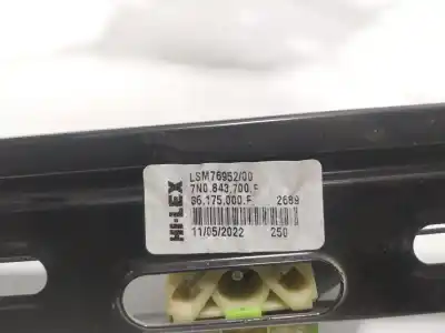 Автозапчасти б/у задний правый стеклорегулятор за seat alhambra (711) 1.4 16v tsi ссылки oem iam 7n0843700f  