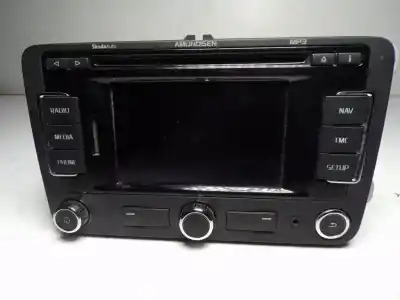 Peça sobressalente para automóvel em segunda mão módulo / sistema de navegação gps por skoda yeti (5l) 1.2 tsi referências oem iam 3t0035191awhs