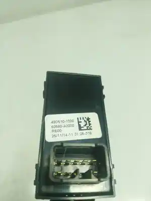 Second-hand car spare part right front power window switch for kia cee´´d 1.6 gdi cat oem iam references 93580a2000wk  49d5101000