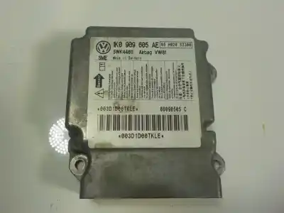 Tweedehands auto-onderdeel airbag besturingseenheid voor volkswagen scirocco iii (137, 138) 2.0 tdi oem iam-referenties 1k0909605ae00g