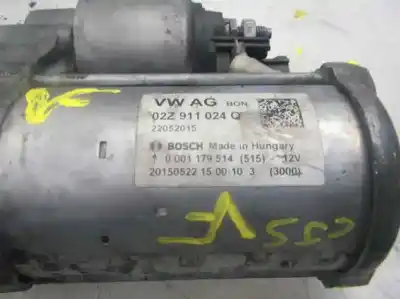 Peça sobressalente para automóvel em segunda mão motor de arranque por audi a3 (8v) ambition referências oem iam   