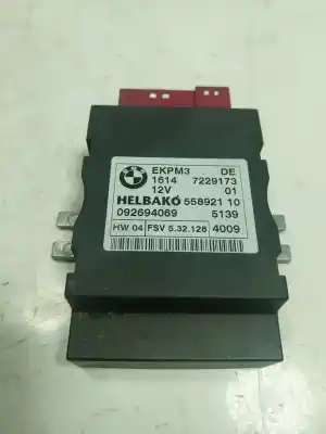 Peça sobressalente para automóvel em segunda mão módulo eletrônico por bmw x6 (e71) 3.0 turbodiesel cat referências oem iam 16147229173