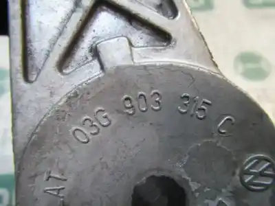 Second-hand car spare part auxiliary belt tensioner for seat leon (1p1) 1.9 tdi oem iam references   