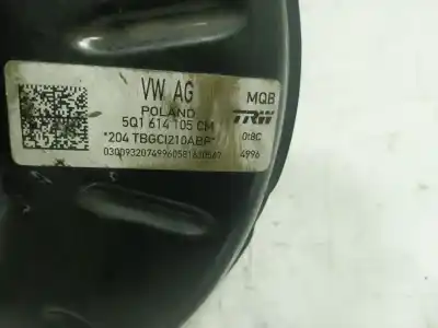 Автозапчастина б/у гальмівний серво для audi a3 (8v) 2.0 16v tdi посилання на oem iam 5q1614106a  5q1614105