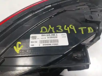 Автозапчастина б/у правий ліхтар для audi a3 (8v) 2.0 16v tdi посилання на oem iam 8v4945096  8v4945096