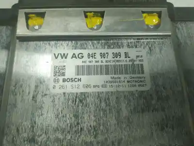 Автозапчасти б/у блок управления двигателем за seat leon (5f1) 1.2 tsi ссылки oem iam 04e906027gr5f0 04e906027g 04e907309bl