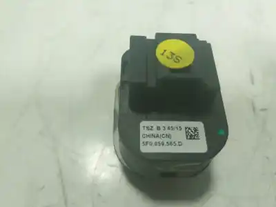Second-hand car spare part rearview side mirror switch for seat leon (5f1) 1.2 tsi oem iam references 5f0959565dwhi  5f0959565d