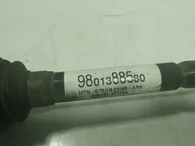 Автозапчастина б/у передня ліва трансмісія для citroen ds3 1.2 12v e-thp посилання на oem iam 9801388580  9801388580