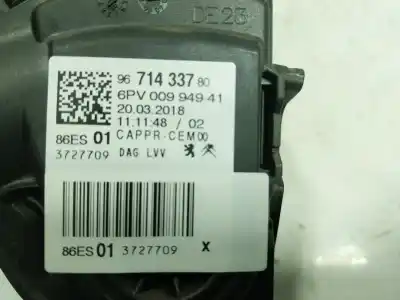 Автозапчастина б/у пotенціометр для citroen ds3 1.2 12v e-thp посилання на oem iam 1601cw  9671433789