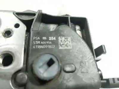 Автозапчасти б/у замок передней правой двери за citroen ds3 1.2 12v e-thp ссылки oem iam 9800625480  4118n091812