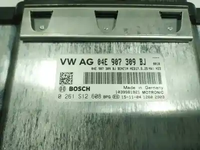 Second-hand car spare part ecu engine control for audi a3 sedán (8vm) 1.4 16v tfsi act oem iam references 04e906027hf8v0 04e907309bj 04e907309