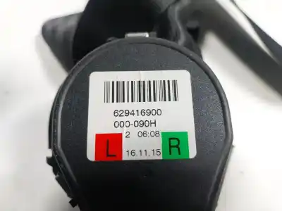 Автозапчастина б/у задній правий ремін безпеки для audi a3 sedán (8vm) 1.4 16v tfsi act посилання на oem iam 8v5857805av04 8v5857805bv04 629416900