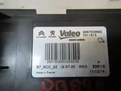 Second-hand car spare part electronic module for citroen c4 lim. white attraction oem iam references 6452w2  9687606680