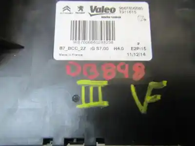 Second-hand car spare part electronic module for citroen c4 lim. white attraction oem iam references 6452w2  9687606680