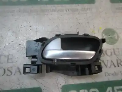 Peça sobressalente para automóvel em segunda mão puxador interior dianteiro esquerdo por citroen c4 lim. white attraction referências oem iam 9143t8