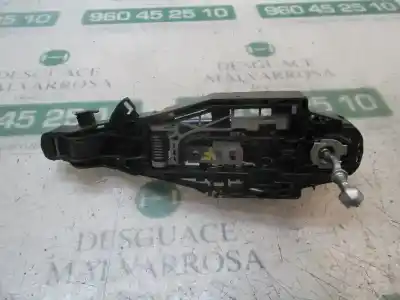 Peça sobressalente para automóvel em segunda mão puxador exterior dianteiro esquerdo por citroen c4 lim. white attraction referências oem iam 9101lv  