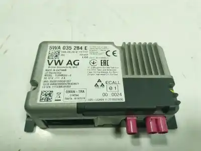 Second-hand car spare part electronic module for volkswagen t-roc 1.5 16v tsi act oem iam references 5wa035284g