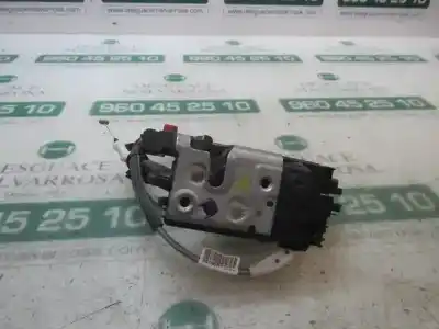 Peça sobressalente para automóvel em segunda mão fechadura da porta traseira esquerda por citroen c4 lim. white attraction referências oem iam 9137w1