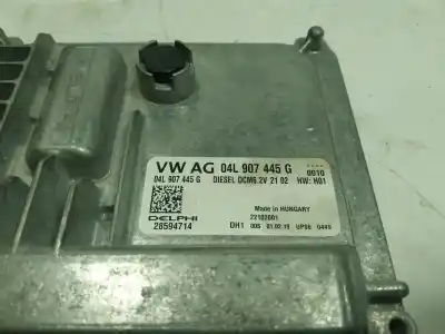 Second-hand car spare part ecu engine control for seat leon (5f1) 1.6 tdi oem iam references 04l906056hn  04l907445g