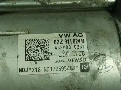 Автозапчастина б/у двигун запускається для seat leon (5f1) 1.6 tdi посилання на oem iam 02z911021kx  02z911024
