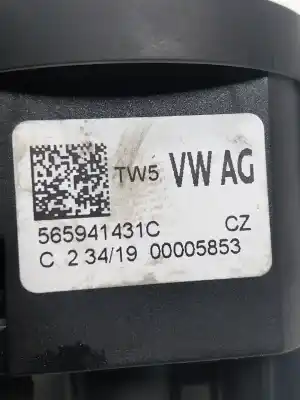 Автозапчастина б/у управління світлом для skoda karoq (nu) 1.6 tdi dpf посилання на oem iam 565941431cwhi  565941431c