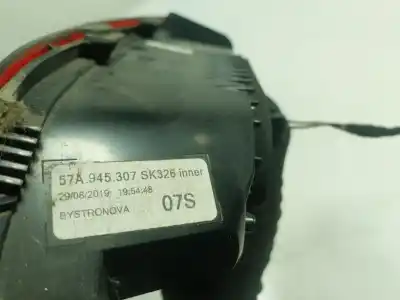 Автозапчасти б/у внутренний левый задний фонарь за skoda karoq (nu) 1.6 tdi dpf ссылки oem iam 57a945307  57a945307