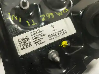 Second-hand car spare part interior left tailgate light for tesla model y (5yjy) ev oem iam references 150208800b 150208800b 