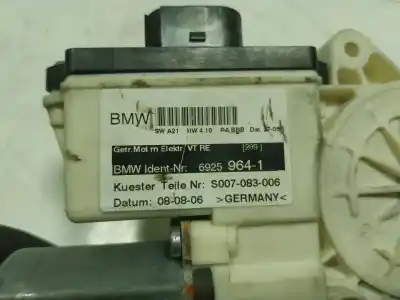 Second-hand car spare part right front window motor for bmw x3 (e83) 2.5si oem iam references 67626925964  69259641