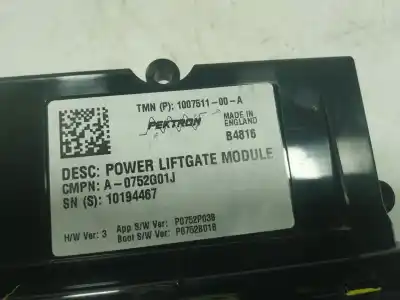 Second-hand car spare part electronic module for tesla model s p oem iam references   100751100a