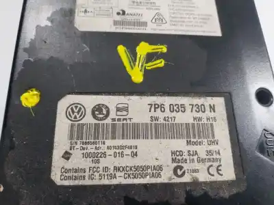 Pezzo di ricambio per auto di seconda mano modulo elettronico per skoda yeti (5l) 1.2 tsi riferimenti oem iam 7p6035730n  7p6035730